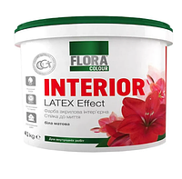 Краска интерьерная акриловая FLORA Colour Latex Effect INTERIOR