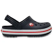 Crocs Kids’ Crocband Clog Navy / Red — Дитячі Сабо Крокс Крокбенд Сині з Червоним | Оригінал