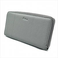 Жіночий шкіряний гаманець Weatro 570-B149-3 Сірий
