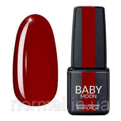 Baby Moon — Гель-лак "Red Chic" 02 — темно-червоний ємаль (6 мл)
