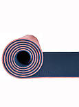 Килимок Фитнес коврик для йоги пилатеса мат йога пилатес Yoga mat, фото 7