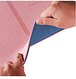 Килимок Фитнес коврик для йоги пилатеса мат йога пилатес Yoga mat, фото 6