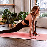 Килимок Фитнес коврик для йоги пилатеса мат йога пилатес Yoga mat, фото 4