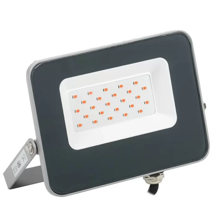 Прожектор LED СДО 07-20B blue IP65 сірий