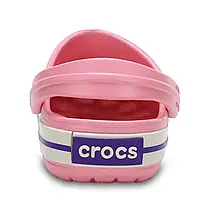 Crocs Kids’ Crocband Clog Peony Pink / Stucco — Дитячі Сабо Крокс Крокбенд Пудрово-рожеві | Оригінал, фото 5