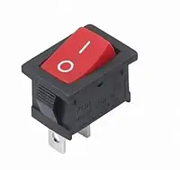 Переключатель KCD5-101 ON-OFF (2pin) красн. Daier