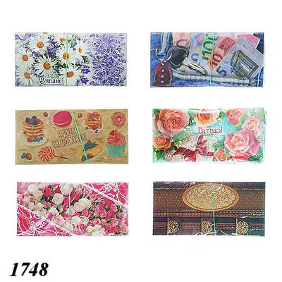 Конверт подарунковий для грошей в асортименті (10шт)