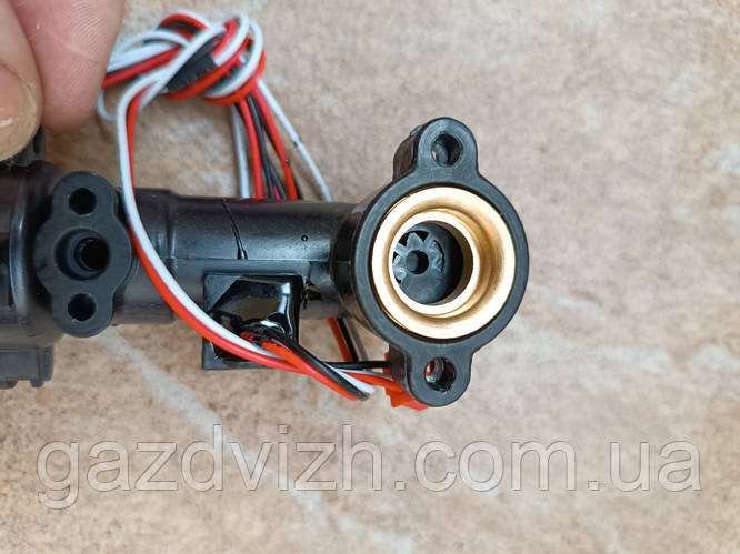 Датчик протока воды (Холла) на три провода на турбовану колонку (ID ...