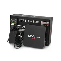 Android TV приставка Smart Box MXQ PRO 1 Gb + 8 Gb Professional, медиаплеер смарт мини приставка PRK тв