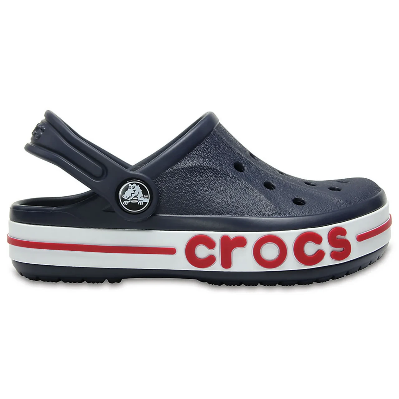 Crocs Kids’ Bayaband Clog Navy — Дитячі Сабо Крокс Баябенд Темно-Сині | Оригінал