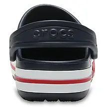 Crocs Kids’ Bayaband Clog Navy — Дитячі Сабо Крокс Баябенд Темно-Сині | Оригінал, фото 5