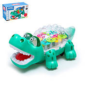 Дитяча музична інтерактивна іграшка Крокодил
