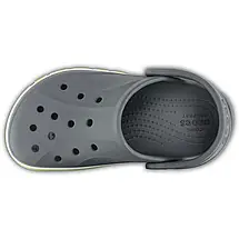 Crocs Kids’ Bayaband Clog Charcoal — Дитячі Сабо Крокс Баябенд Графітові | Оригінал, фото 5