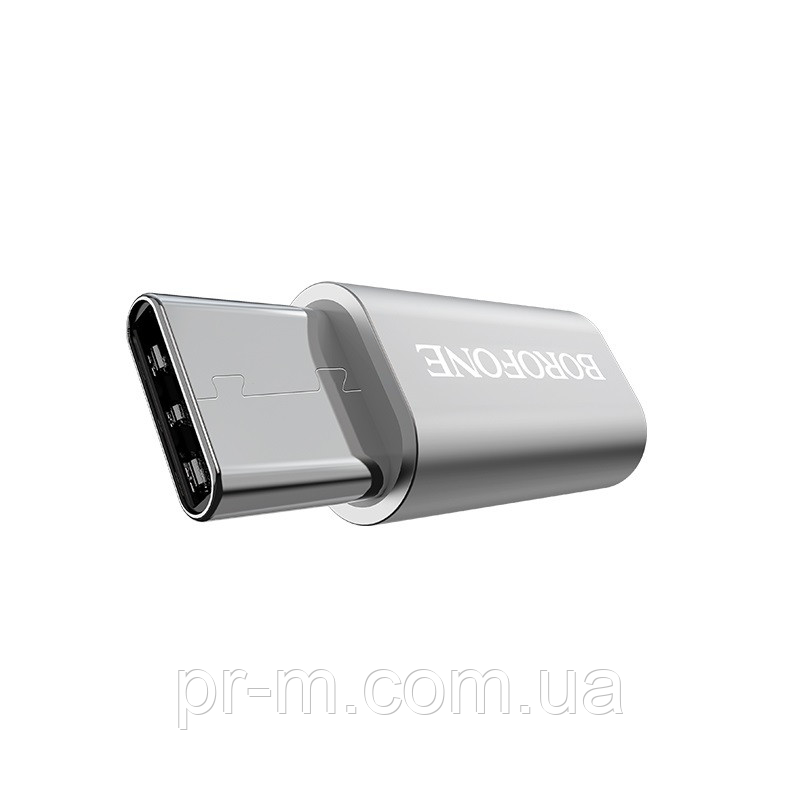 Перехідник Borofone BV4 MicroUSB to Type-C
