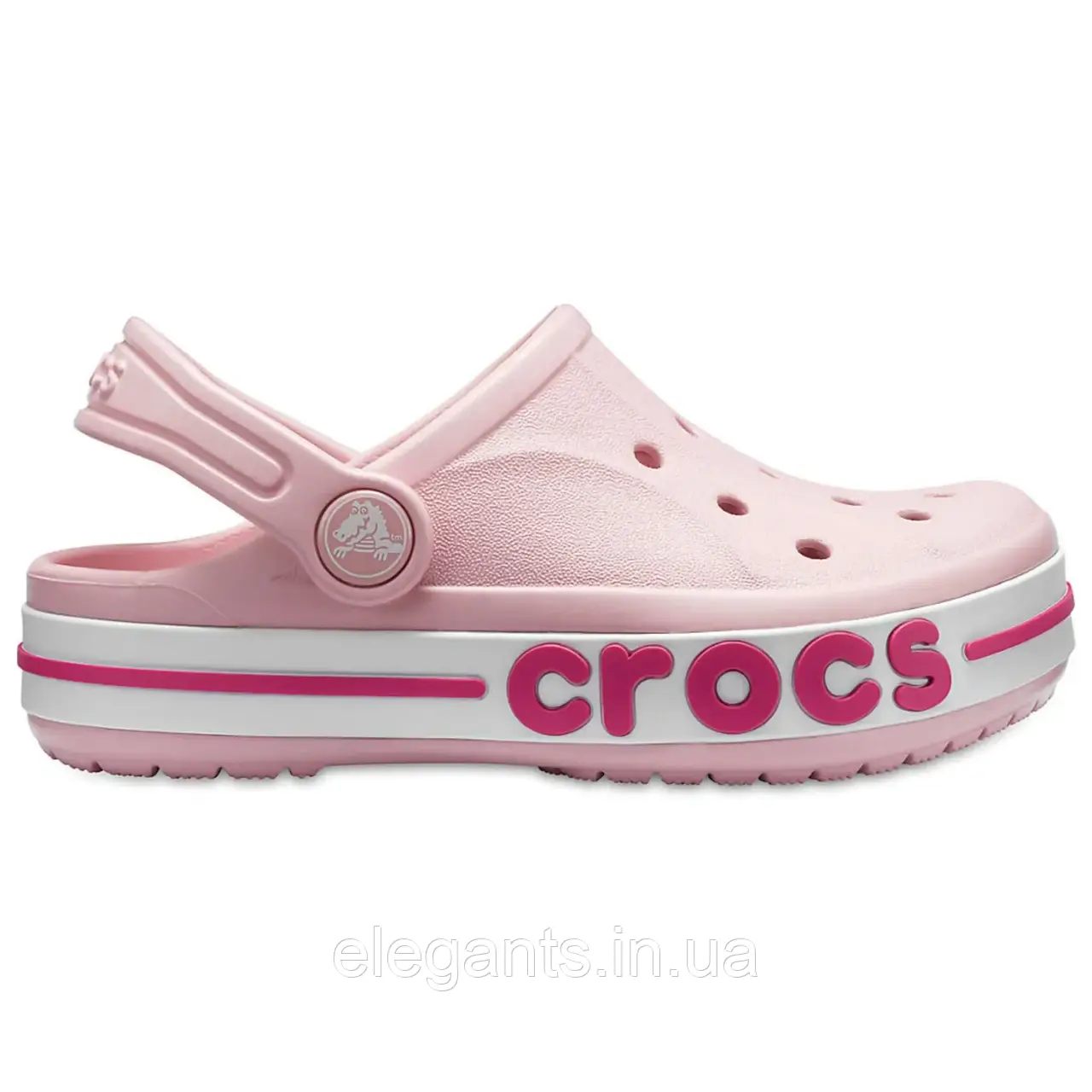 Crocs Kids 'Bayaband Clog Petal/Pink Дитячі Сабо Крокс Боябенд Кідс