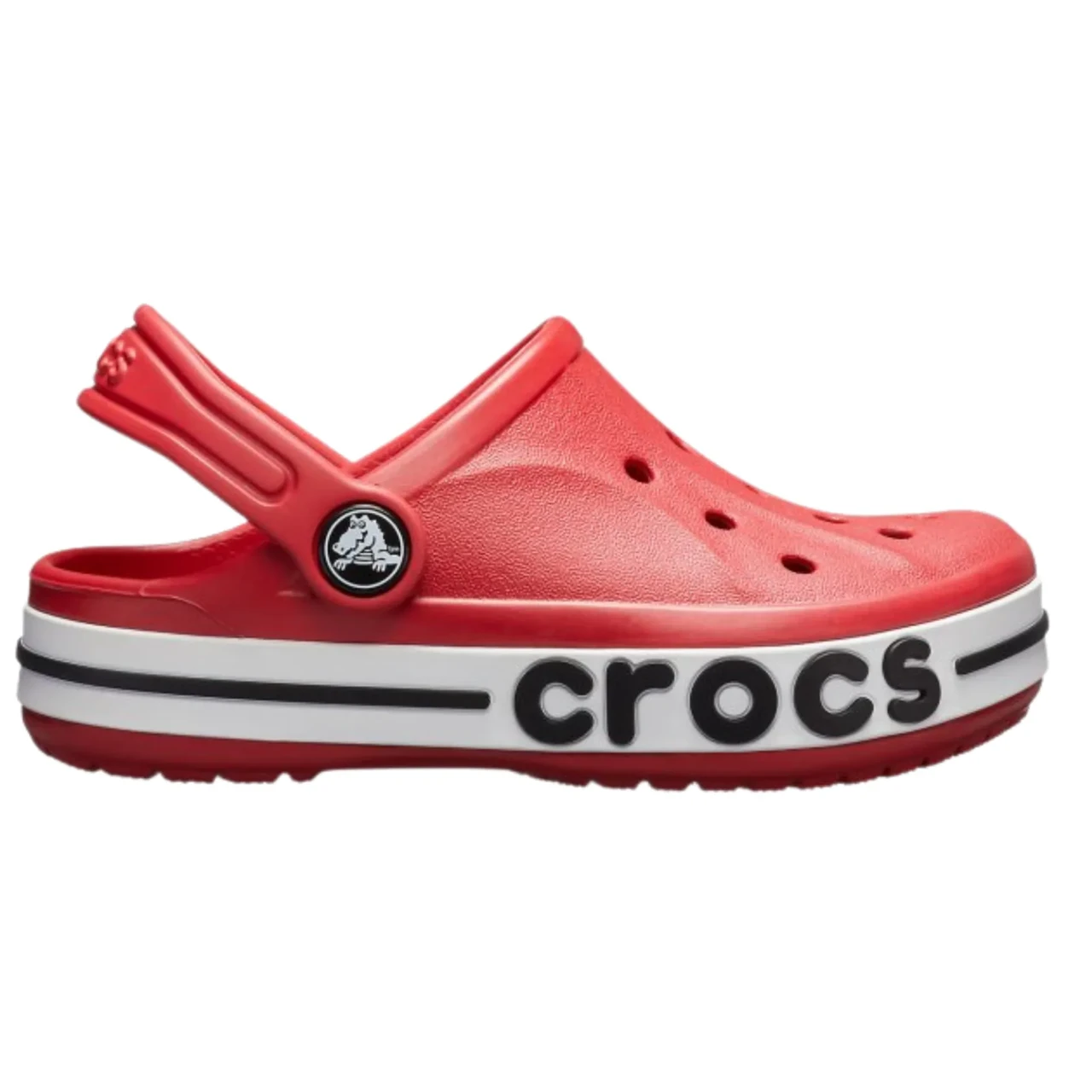 Crocs Kids’ Bayaband Clog Pepper — Дитячі Сабо Крокс Баябенд Червоні | Оригінал