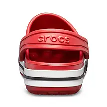 Crocs Kids’ Bayaband Clog Pepper — Дитячі Сабо Крокс Баябенд Червоні | Оригінал, фото 3