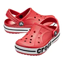 Crocs Kids’ Bayaband Clog Pepper — Дитячі Сабо Крокс Баябенд Червоні | Оригінал, фото 4
