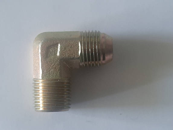 Кутовий з'єднувач компресора 21*21мм, фото 1