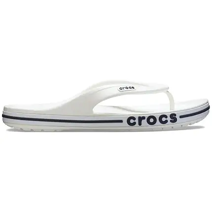 Crocs Bayaband Flip White — Унісекс В'єтнамки Крокс Баябенд Білі, фото 1