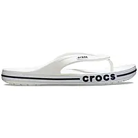 Crocs Bayaband Flip White Мужские Женские Вьетнамки Крокс Баябенд Флип