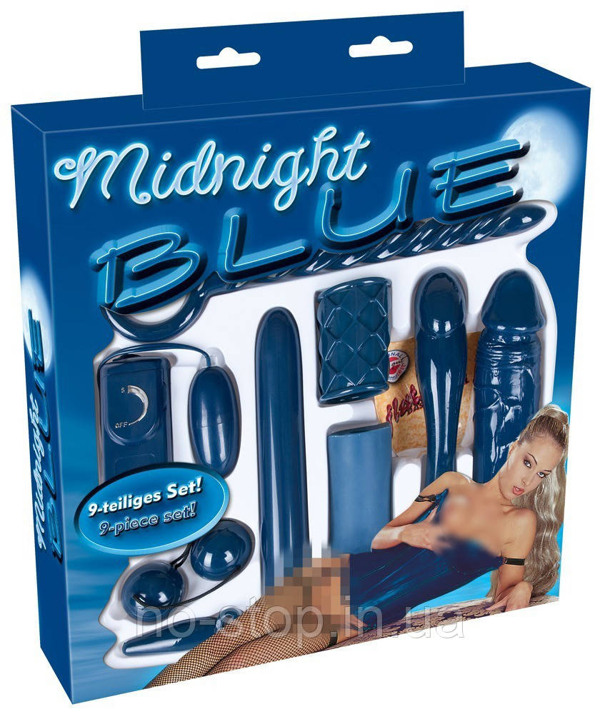 Набір секс іграшок Midnight Blue Set