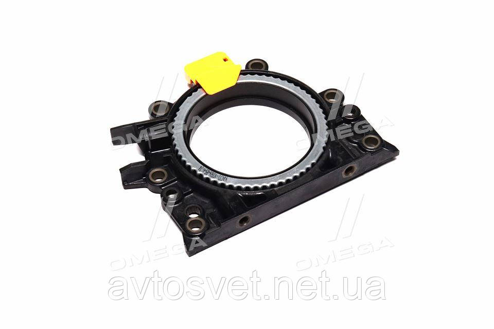 Сальник з корпусом, колінчастий вал задн. VAG 1,6TDI/2.0TDI PTFE (вир-во Elring) 364.700 (Kr)