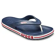 Crocs Bayaband Flip Navy — Чоловічі та Жіночі В'єтнамки Крокс Баябенд Темно-сині, фото 3