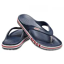 Crocs Bayaband Flip Navy — Чоловічі та Жіночі В'єтнамки Крокс Баябенд Темно-сині, фото 6