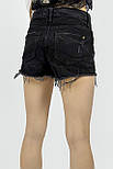 Джинсові шорти Bershka 3420/269/800 чорні M, фото 7