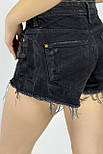 Джинсові шорти Bershka 3420/269/800 чорні M, фото 6