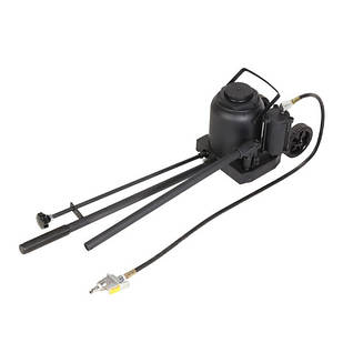 Домкрат 50т (265-420мм) пляшковий пневматичний перекатний