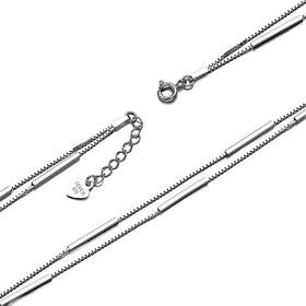 Браслет срібний жіночий 925 проби, ніжний браслет зі срібла на руку для дівчини