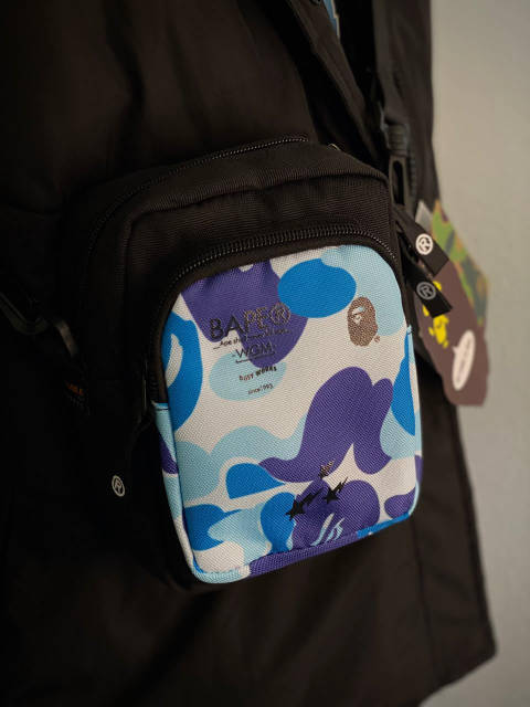 Harga sling bag bape hot sale