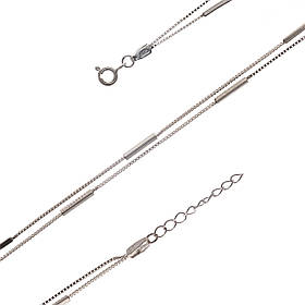 Браслет срібний жіночий 925 проби, ніжний браслет зі срібла на руку для дівчини