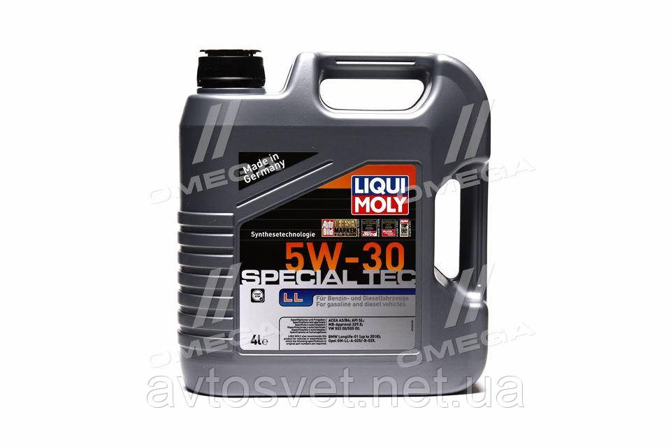 Олива моторна Liqui Moly SPECIAL TEC LL 5W-30 (Каністра 4л) 7654 (Kr)