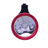 Ліхтар-прожектор світлодіодний акумуляторний Watton WT-350 ліхтарик з режимом PowerBank, фото 5