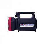 Ліхтар-прожектор світлодіодний акумуляторний Watton WT-350 ліхтарик з режимом PowerBank, фото 7