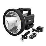 Ліхтар акумуляторний світлодіодний Watton WT-407 прожектор з ручкою переносний, ліхтарик великий, фото 7