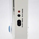 Світлодіодний акумуляторний LED ліхтар CATA CT-9951L, лампа-прожектор з гачком на підставці з димером, фото 4