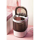 Туристична пральна машина Camry CR 8054 (580 Вт, до 3кг прання, до 1кг віджиму, таймер 15 хв), фото 6