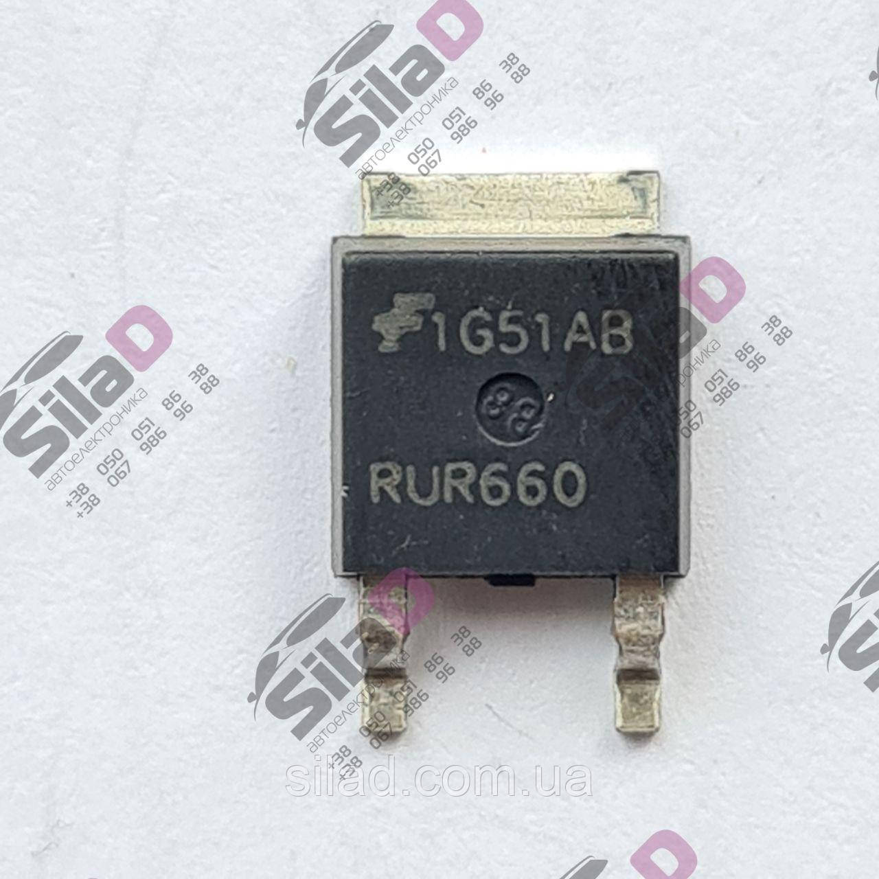 Діод RURD660S9A-F085 RUR660 ON Semiconductor корпус TO-252