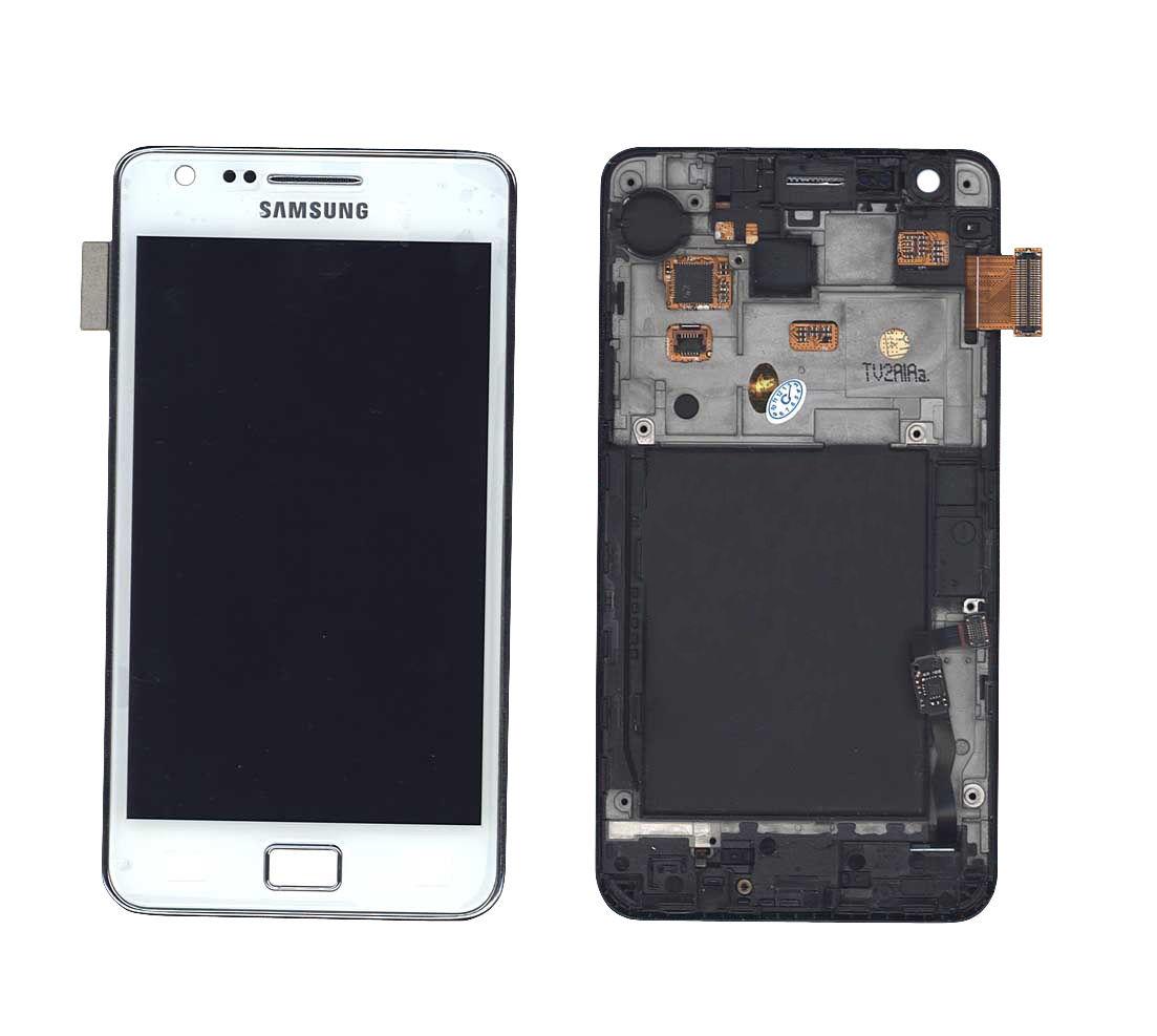 Матрица с Тачскрином (модуль) для Samsung Galaxy S2 GT-I9100 Белый ...