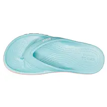 Crocs Bayaband Flip Ice Blue / Melon — Жіночі В'єтнамки Крокс Баябенд Блакитно-Коралові, фото 5