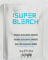 Беспылевой блонд-порошок белый Echosline Dust-free Bleaching Powder White 35г