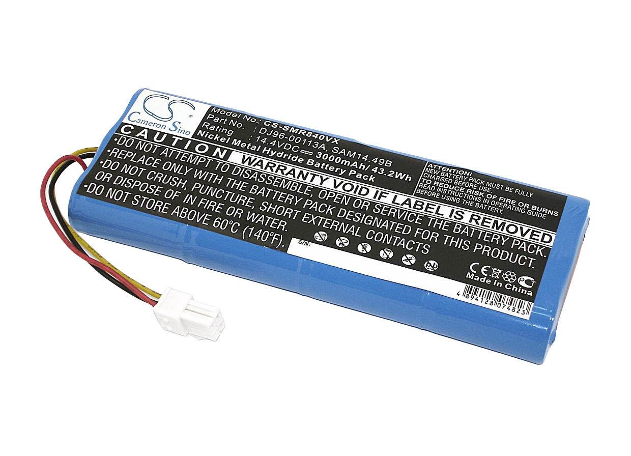 Акумулятор для пилососу Samsung VC-RA52V, VC-RE70V 3000mAh Ni-MH 14.4V синій