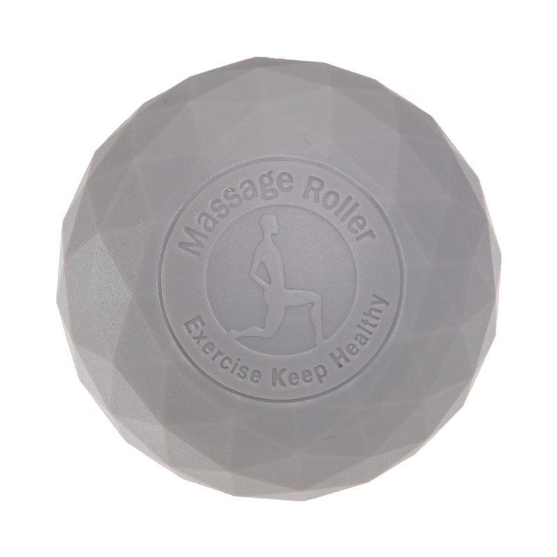 М'яч масажний кінезіологічний Zelart Massage Roller 3809 діаметр 6 см Light Grey