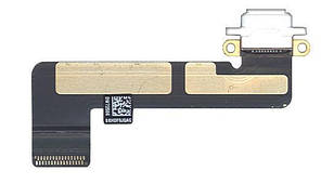 Шлейф із роз&#039;ємом живлення (Dock Connector Charger Flex) для Apple IPad mini білий, Шлейф живлення iPad