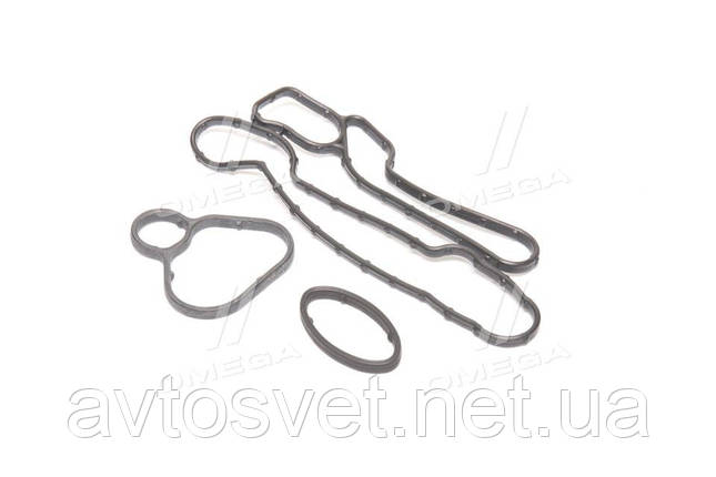 Комплект прокладок, масляний радіатор OPEL 1,6/1,8 16V Z16XER/A16XER/B16XER/Z18XER (вир-во Elring) 384.360 (Kr), фото 1