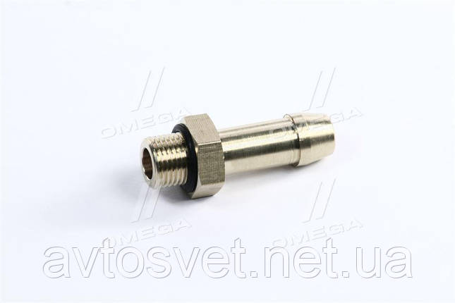 Прямий ніпель фітинговий М16x1.5х14 (RIDER) RD 08.24.56 (Kr), фото 1
